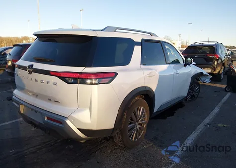 2025 Nissan Pathfinder Sl 4Wd z USA, uszkodzony, nr VIN 5N1DR3CD4SC247347